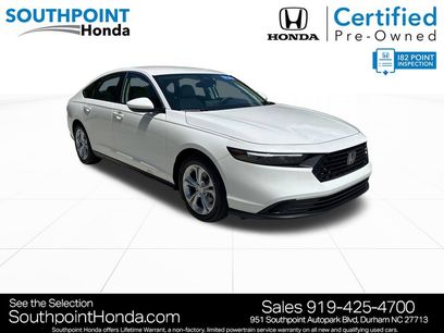 Certified 2026 Honda Accord LX