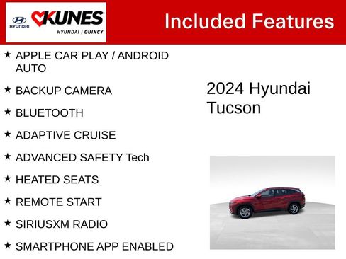 Used 2024 Hyundai Tucson SEL FWD image 2