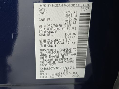 New 2026 Nissan Pathfinder SL AWD/4WD image 37