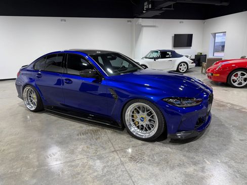 Used 2023 BMW M3 Sedan w/ M Carbon Exterior Package image 2