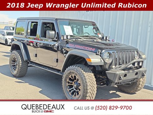 Used 2018 Jeep Wrangler Unlimited Rubicon AWD/4WD image 1