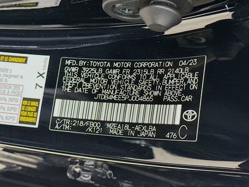 Certified 2023 Toyota Corolla LE FWD image 28