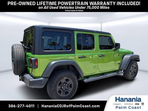 Used 2025 Jeep Wrangler Unlimited Sport AWD/4WD image 3