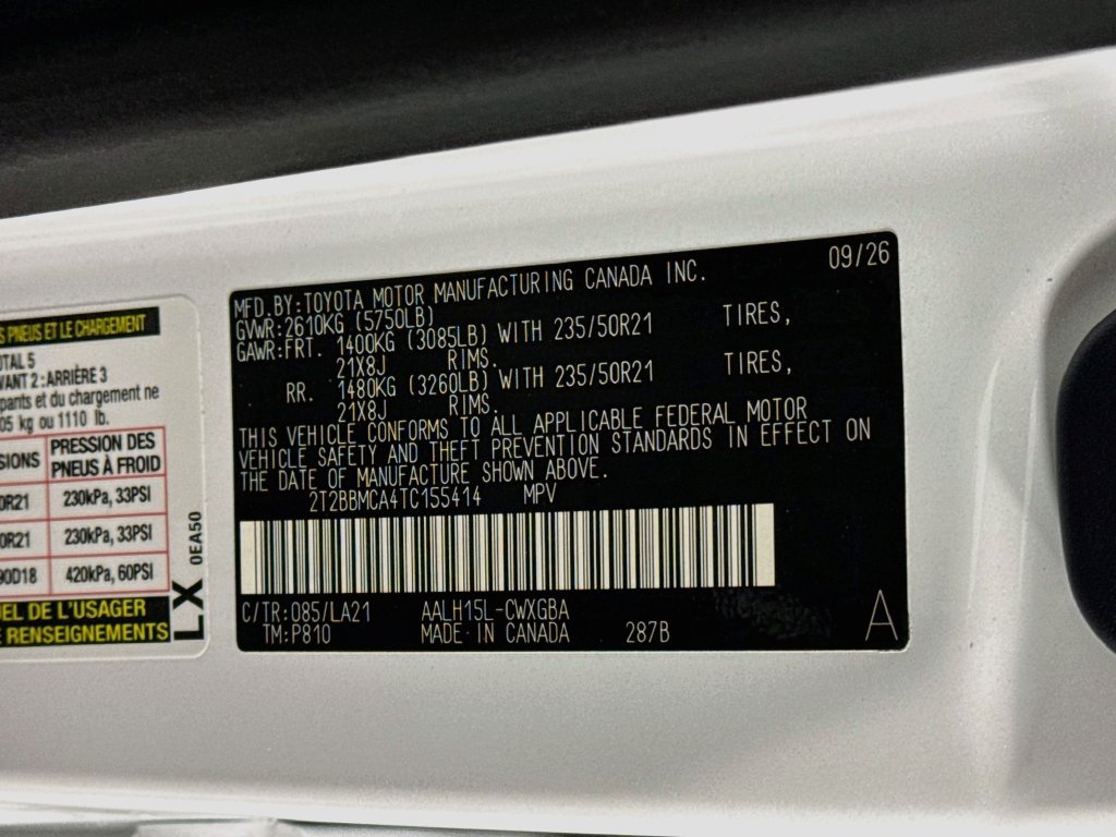 New 2026 Lexus RX 350 w/ Convenience Package AWD/4WD image 33