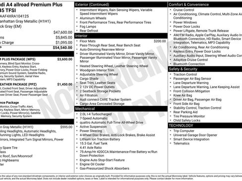 Certified 2024 Audi A4 2.0T allroad Premium Plus w/ Premium Plus Package image 30