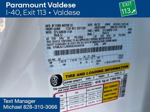 New 2025 Ford Expedition Active image 30