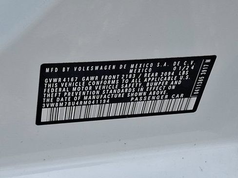 Certified 2024 Volkswagen Jetta Sport FWD image 31