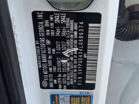 Used 2020 Kia Sorento LX AWD/4WD image 26