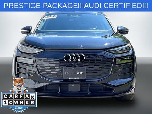 Certified 2025 Audi Q6 e-tron Prestige w/ Black Warm Weather Package AWD/4WD image 3