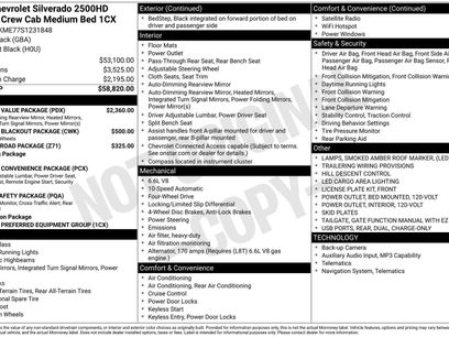 Used 2025 Chevrolet Silverado 2500 Custom w/ Custom Value Package