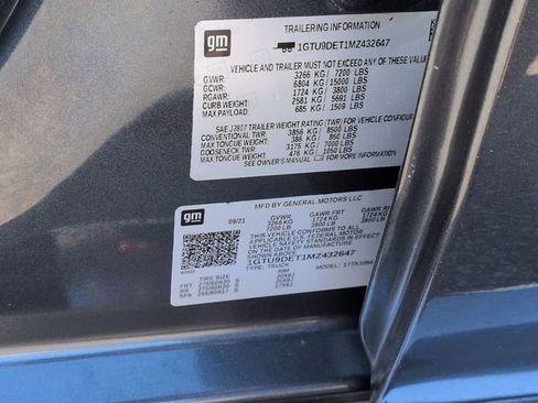 Used 2021 GMC Sierra 1500 SLT w/ SLT Premium Package AWD/4WD image 40
