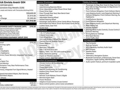 Used 2025 Buick Envista Avenir image 7