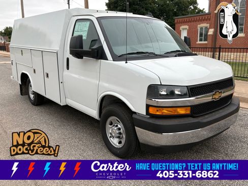 New 2025 Chevrolet Express 3500 w/ Power Convenience Package RWD image 1