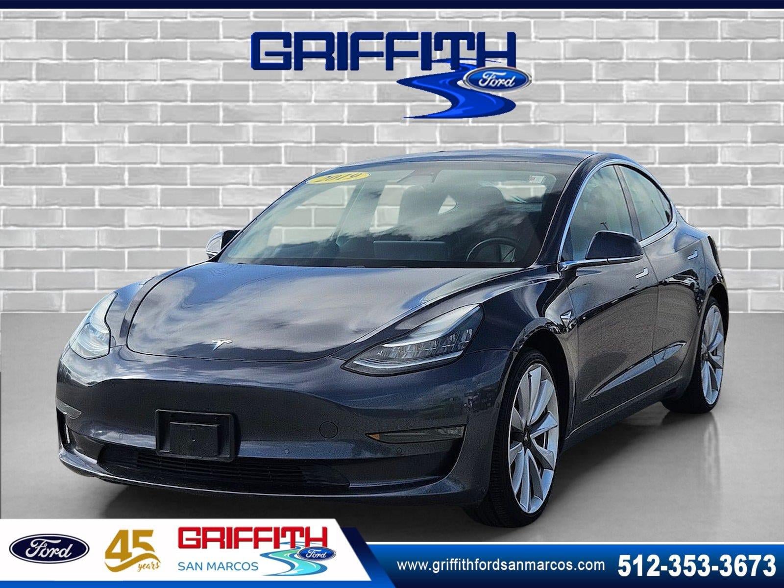 Used 2019 Tesla Model 3 Long Range AWD/4WD image 1