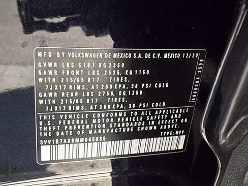 Used 2021 Volkswagen Tiguan S FWD image 40