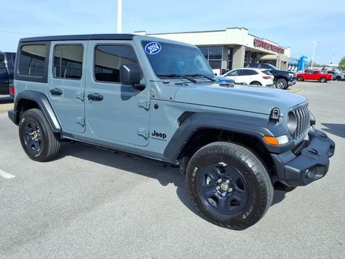 Used 2024 Jeep Wrangler Sport image 1