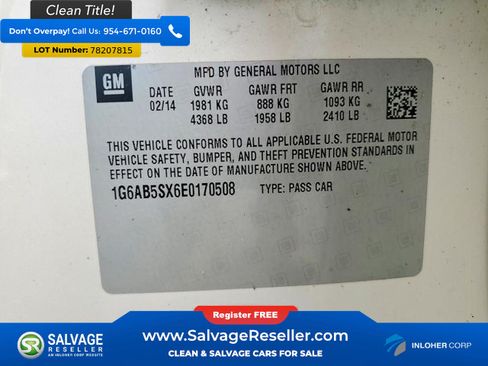 Used 2014 Cadillac ATS Luxury w/ Sun And Sound Package RWD image 16