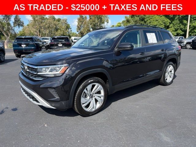 Used 2023 Volkswagen Atlas SE AWD/4WD image 3