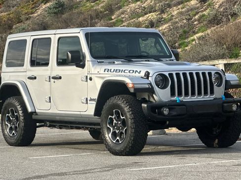 Used 2023 Jeep Wrangler Unlimited Rubicon 4xe w/ Steel Bumper Group image 5