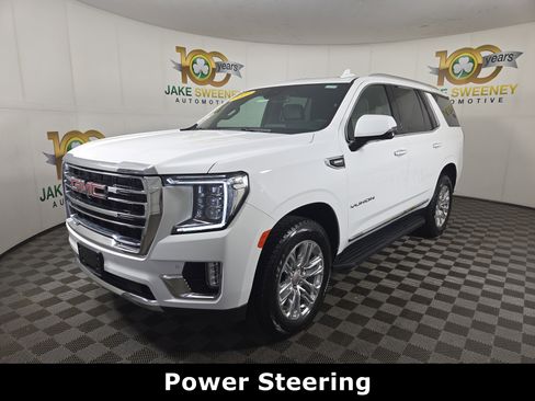 Certified 2023 GMC Yukon SLT w/ SLT Premium Package AWD/4WD image 3