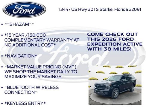New 2026 Ford Expedition Active image 5
