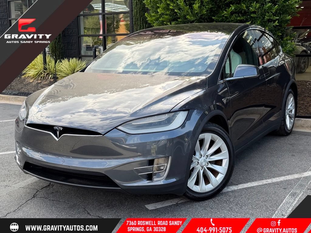 Used 2020 Tesla Model X Long Range AWD/4WD image 1