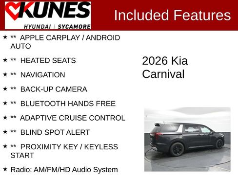 Used 2026 Kia Carnival FWD image 2