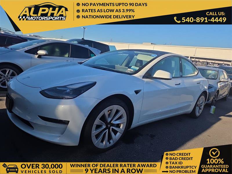 Used 2022 Tesla Model 3 Long Range AWD/4WD image 1