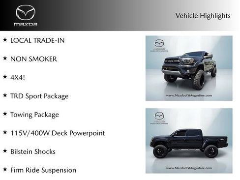 Used 2013 Toyota Tacoma 4x4 Double Cab w/ TRD Sport Pkg image 2