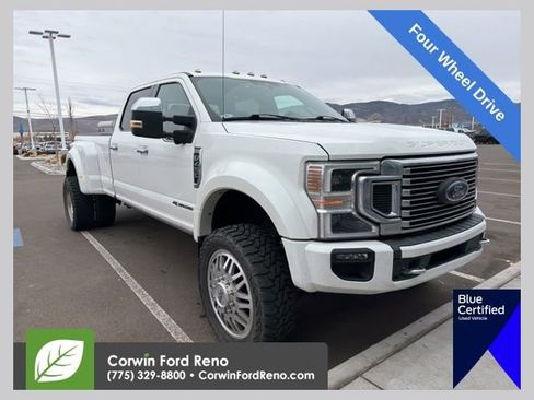 Used 2020 Ford F450 Platinum w/ FX4 Off-Road Package image 1