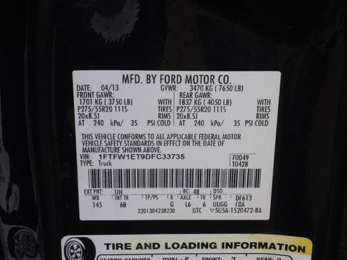 Used 2013 Ford F150 FX4 w/ Luxury Equipment Group image 28