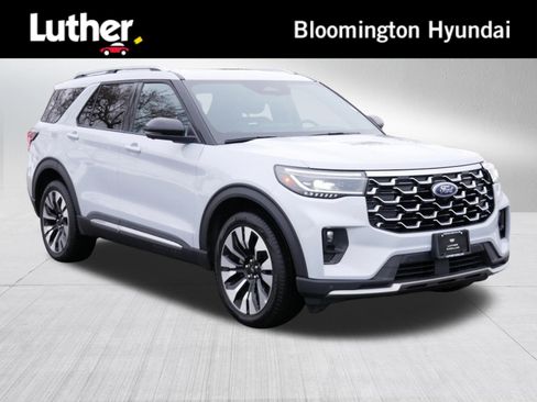 Used 2025 Ford Explorer Platinum w/ LUX Leather Package AWD/4WD image 1