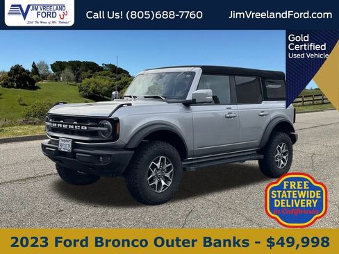 Used 2023 Ford Bronco Outer Banks AWD/4WD image 1