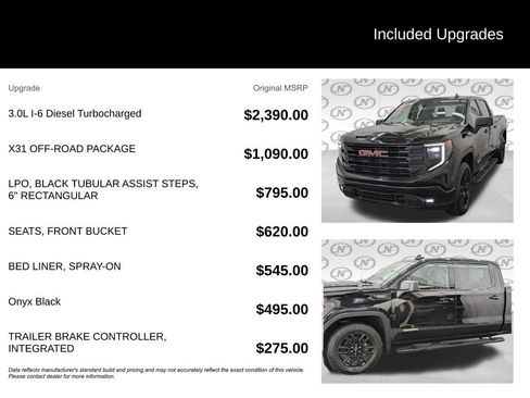 Used 2023 GMC Sierra 1500 Elevation w/ X31 Off-Road Package AWD/4WD image 3
