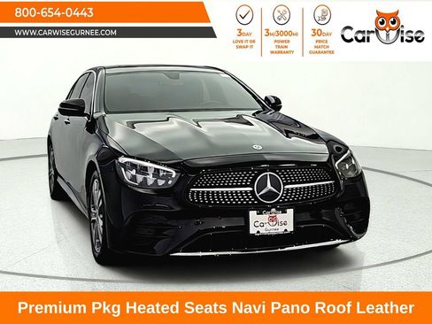 Used 2021 Mercedes-Benz E 350 4MATIC Sedan image 1