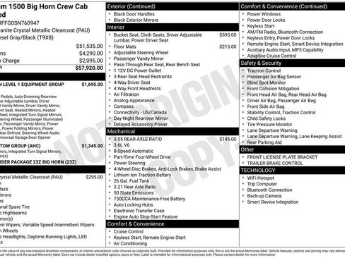 New 2025 RAM 1500 Big Horn image 2