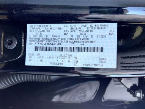 Certified 2025 Ford F150 XLT w/ Equipment Group 301A Standard image 31