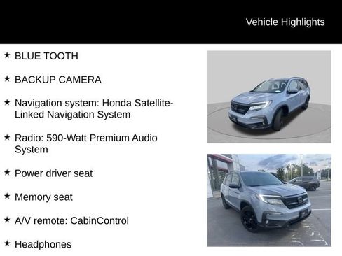 Used 2022 Honda Pilot Black Edition image 7