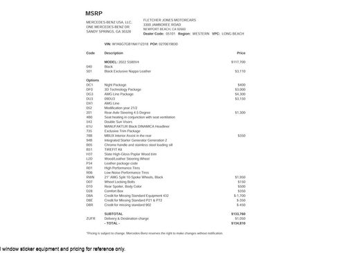 Used 2022 Mercedes-Benz S 580 4MATIC Sedan image 3