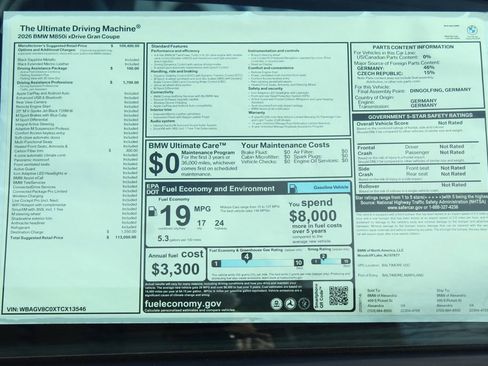 New 2026 BMW M850i xDrive AWD/4WD image 2