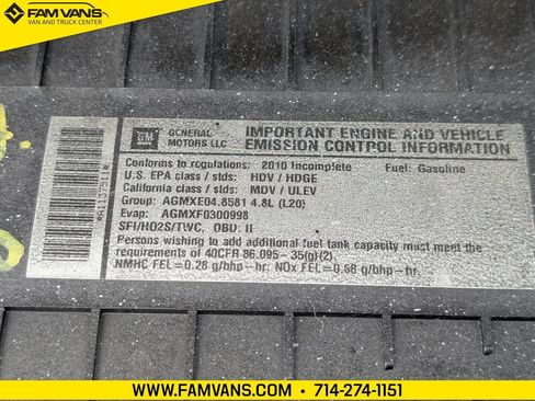 Used 2010 Chevrolet Express 3500 RWD image 20