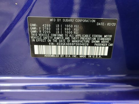 Used 2023 Subaru Impreza 2.0i image 43