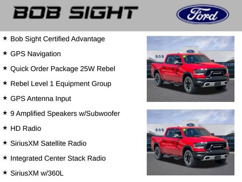 Used 2021 RAM 1500 Rebel w/ Rebel Level 1 Equipment Group AWD/4WD image 3