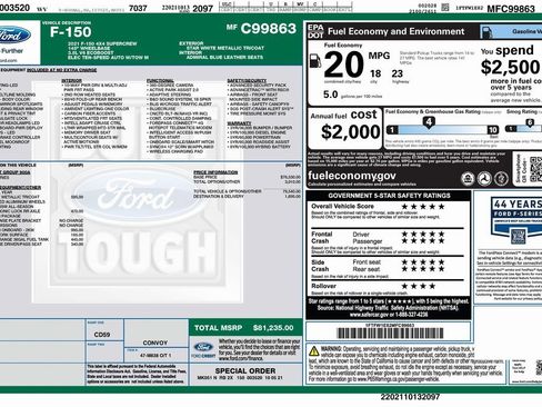 Used 2021 Ford F150 Limited image 4