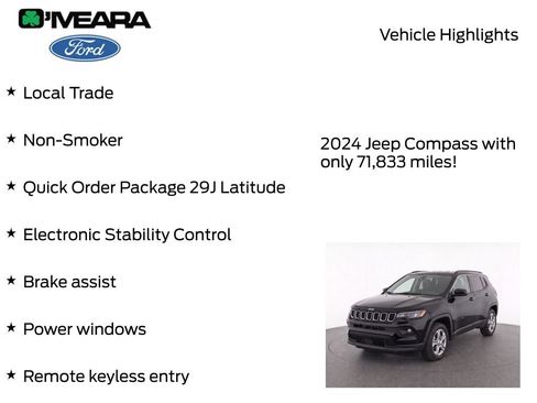 Used 2024 Jeep Compass Latitude AWD/4WD image 7
