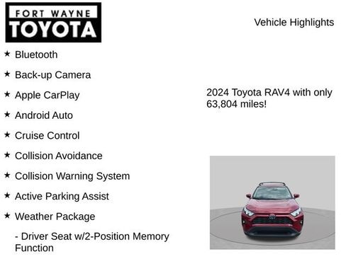 Used 2024 Toyota RAV4 XLE Premium w/ Weather Package AWD/4WD image 8