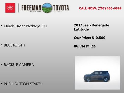 Used 2017 Jeep Renegade Latitude image 5