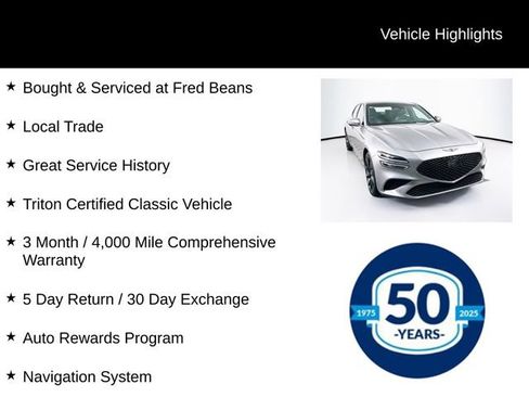 Used 2023 Genesis G70 3.3T w/ Sport Prestige Package image 5