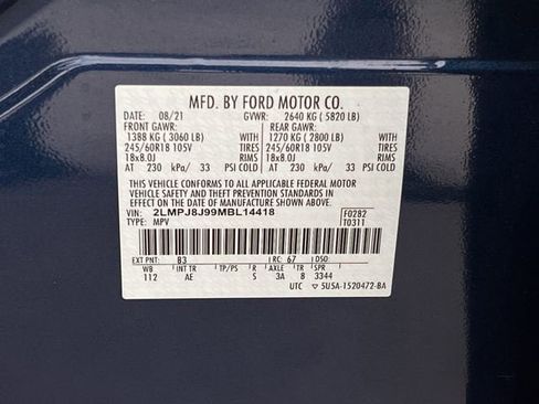 Used 2021 Lincoln Nautilus AWD w/ Equipment Group 101A image 30