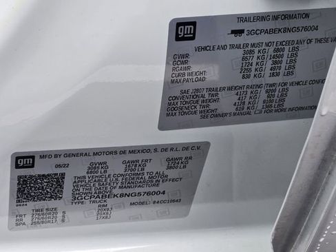 Used 2022 Chevrolet Silverado 1500 Custom image 27